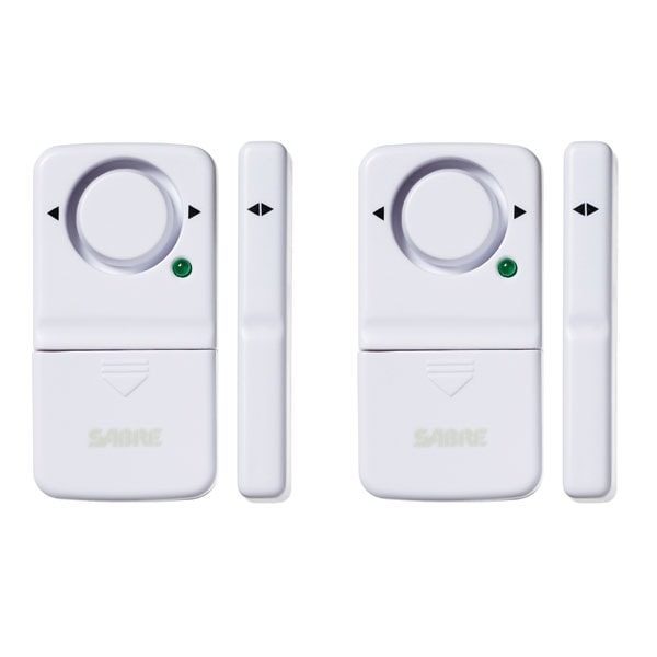 SABRE RED MAGNETIC DOOR/WINDOW ALARM 2 PACK
