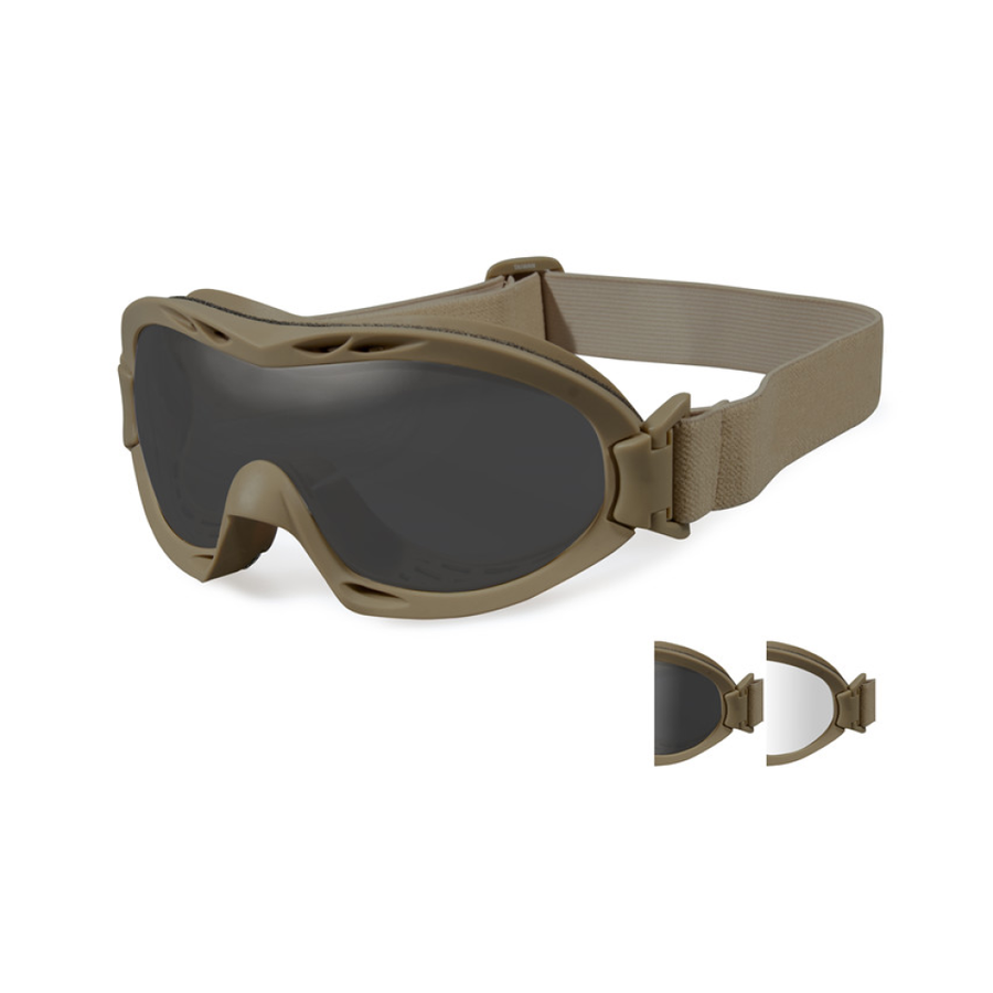 R-8051T_900x NERVE SMOKE/CLEAR TAN FRAME - Image 1