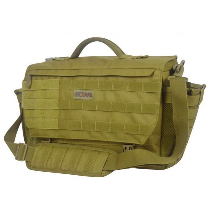ecoevo_pro_series_tactical_messenger_bag_-_odg EcoEvo Pro Series Messenger Bag - Green - Image 1