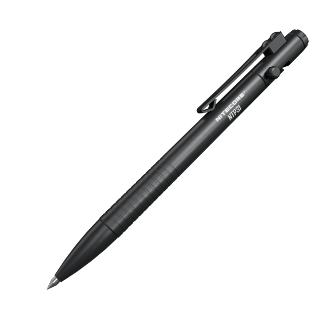 Untitled design (66) Nitecore NTP31 Aluminum Bolt Action Tactical Pen with Glass Breaker - Image 1