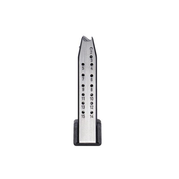 SUB COMPACT SIZE 15 ROUND MAGAZINE WITH FINGER REST