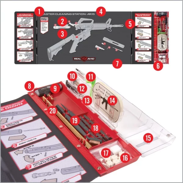 Real Avid - Master cleaning station for AR15