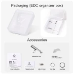 RovyVon - Aurora A8 USB-C Keychain Flashlight with sidelights - Image 3