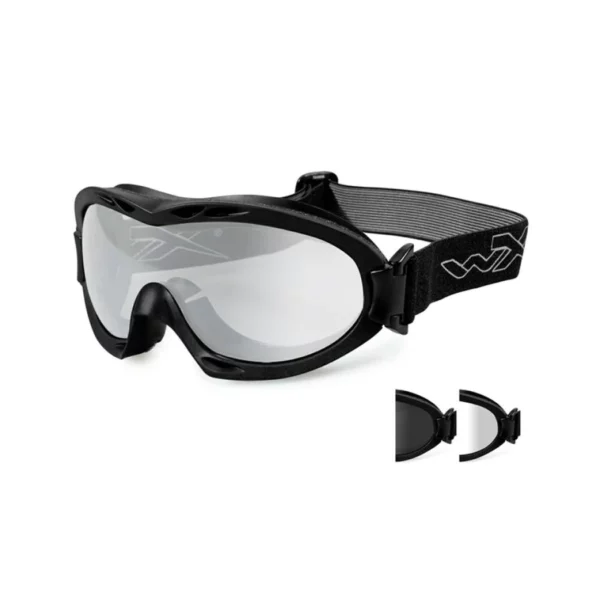 NERVE SMOKE/CLEAR MATTE BLACK FRAME