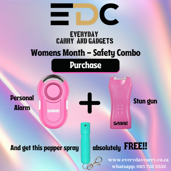 Sabre - Womens month - Safety combo