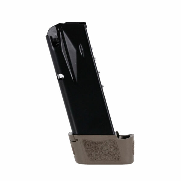 MICRO COMPACT SIZE 15 ROUND MAGAZINE WITH FULL GRIP EXTENSION (FDE)