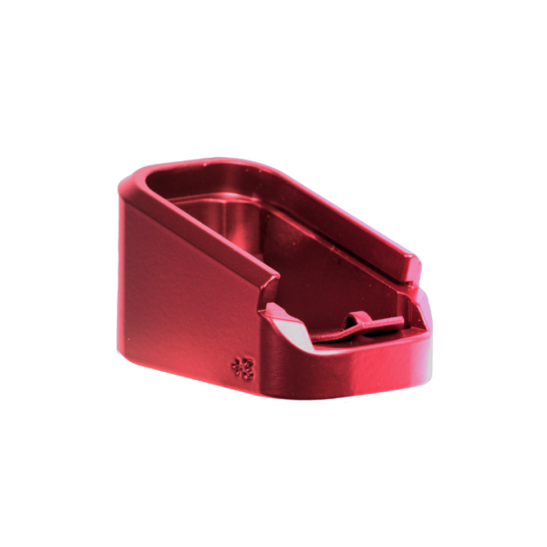 TCS® ALUMINUM +3 RED MAGAZINE EXTENSION