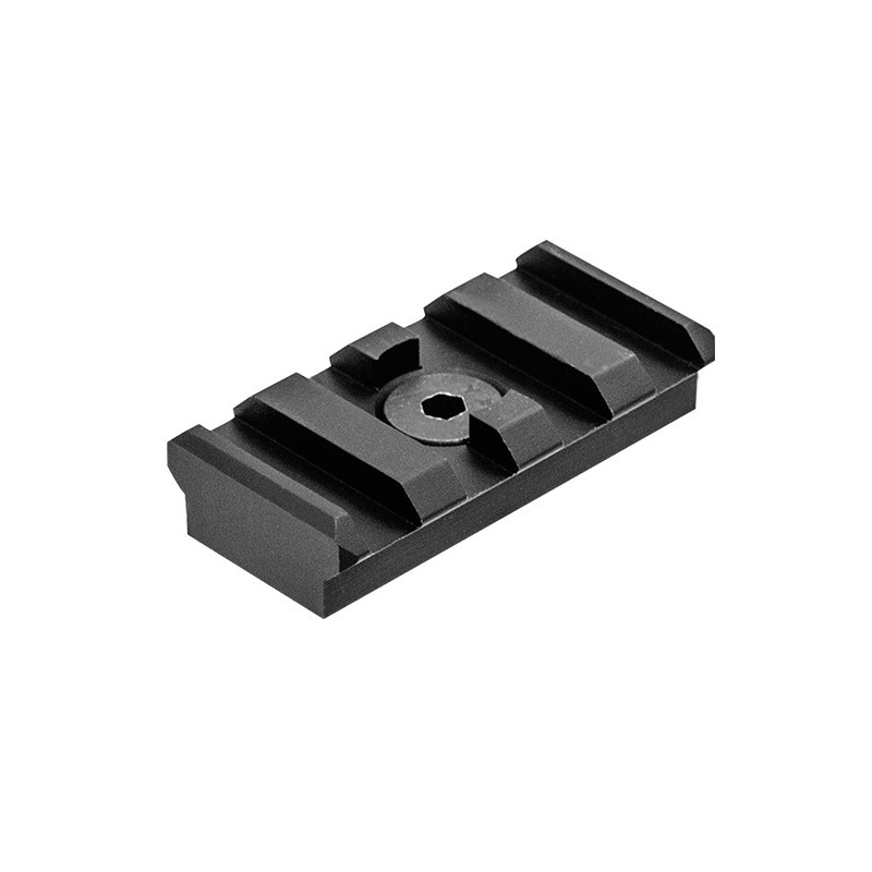 utg-pro-m-lok-4-slot-picatinny-rail-section-black UTG M-LOK 4-SLOT PICATINNY RAIL SECTION - Image 1