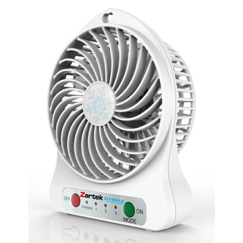 Zartek Rechargeable Mini Fan