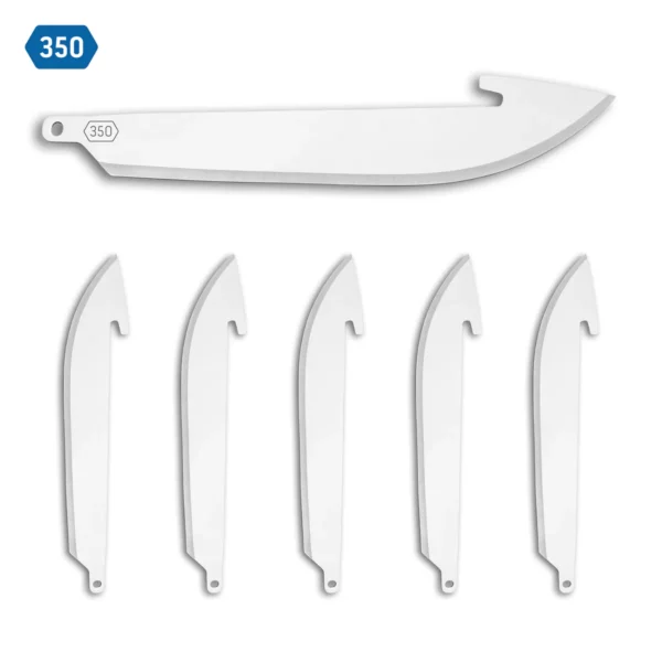 OUTDOOR EDGE 3,5" DROP POINT BLADES 6 PK
