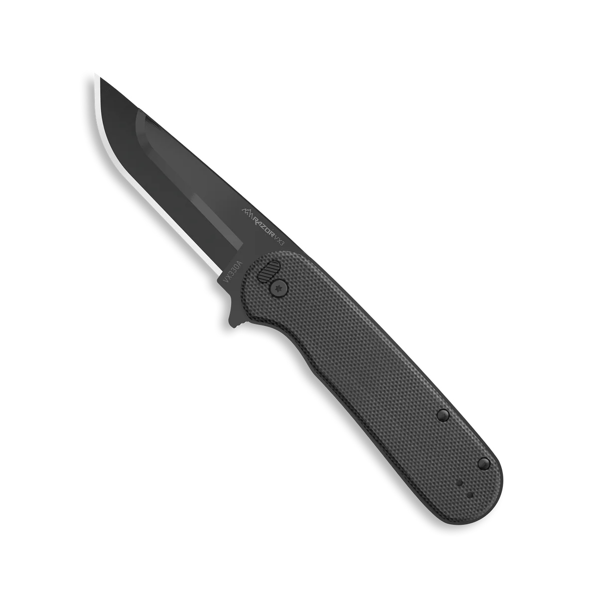 OE_VX330A_RazorV3_Front_1200x OUTDOOR EDGE RAZOR VX3-4 BLADES G-10 - Image 1