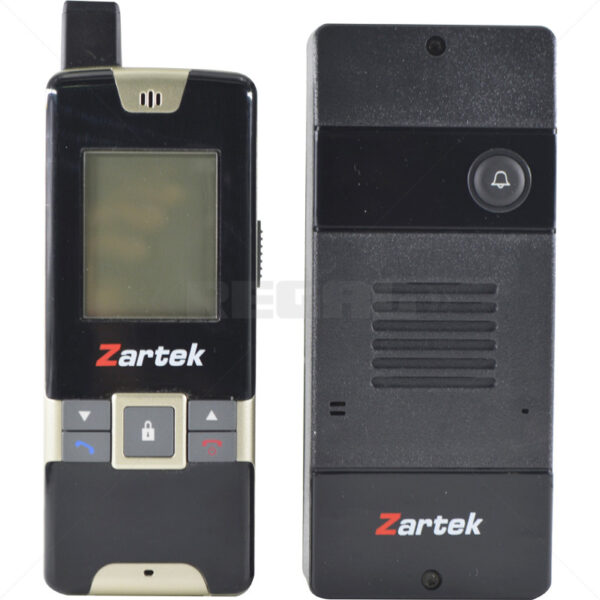Zartek One button Digital Wireless Intercom kit,  Gate station with Handset, relay board (CDP801)