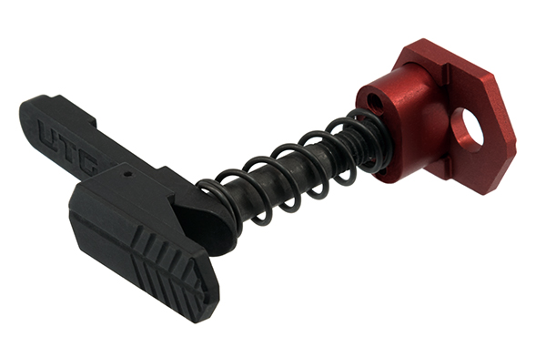UTG AR15 AMBI EXTENDED MAG RELEASE RED