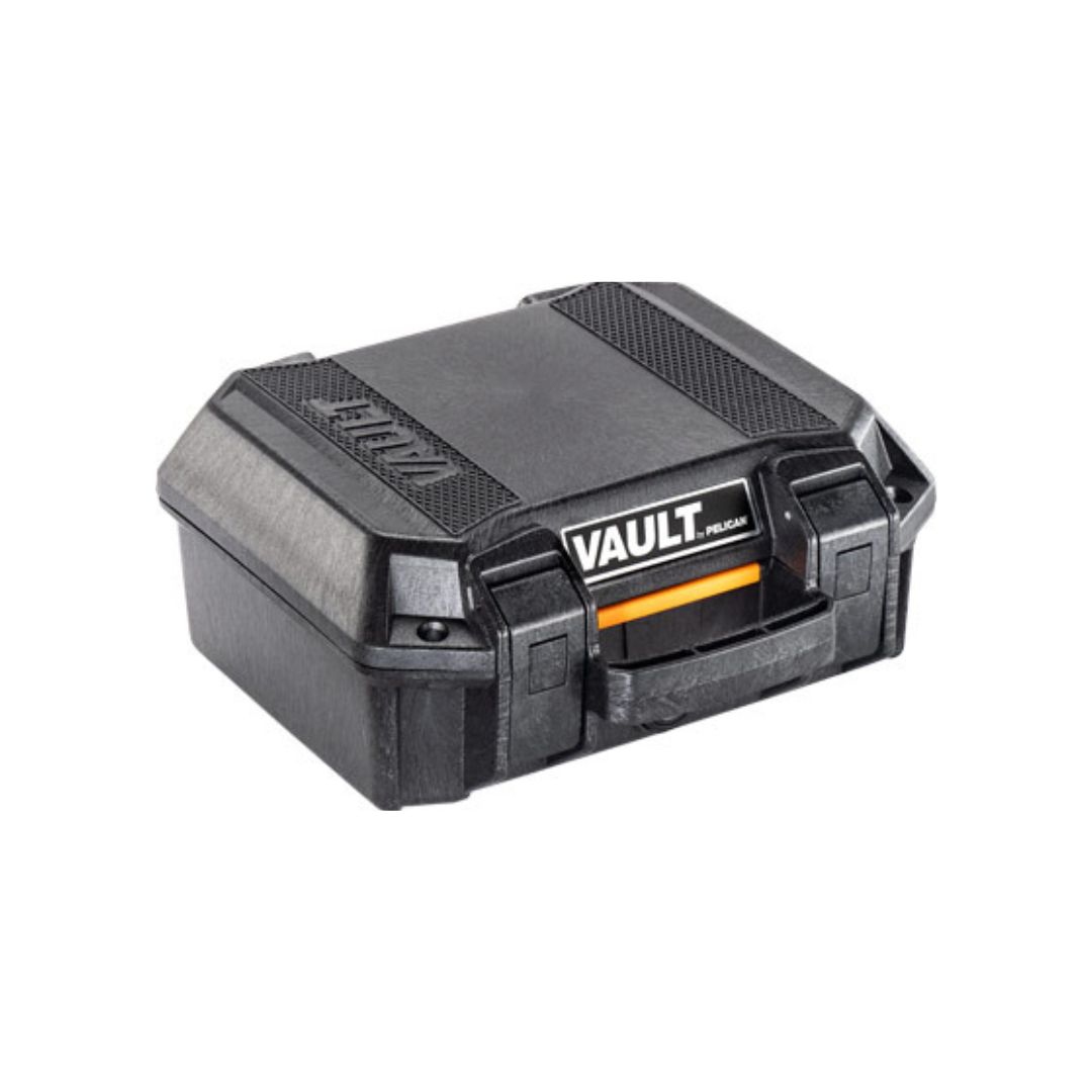 V100-Vault-Small-Pistol-Case-Black V100 WD,SMALL CASE WL/WD,BLK(DIVIDERS) - Image 1