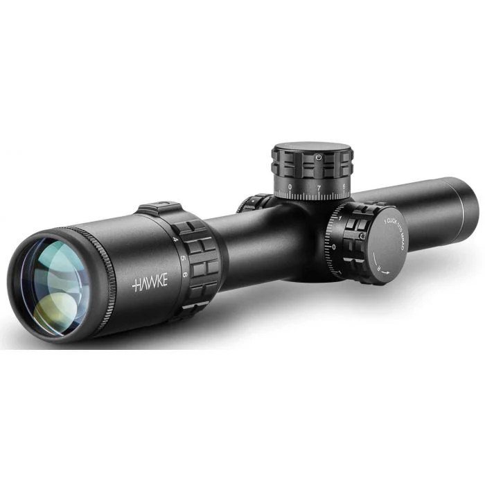 hawke_frontier_30_1-6x24mm_riflescope_-_tactical_dot_reticle_black HAWKE FRONTIER 30 1-6x24 IR (TACT DOT x6) - Image 1