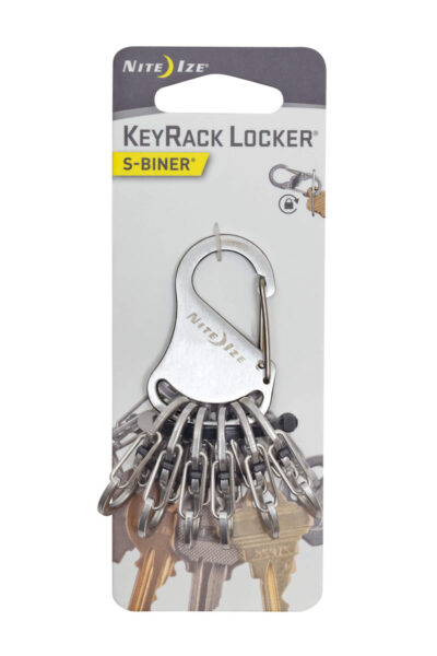 KEYRACK V2 - S-BINER - STAINLESS STEEL