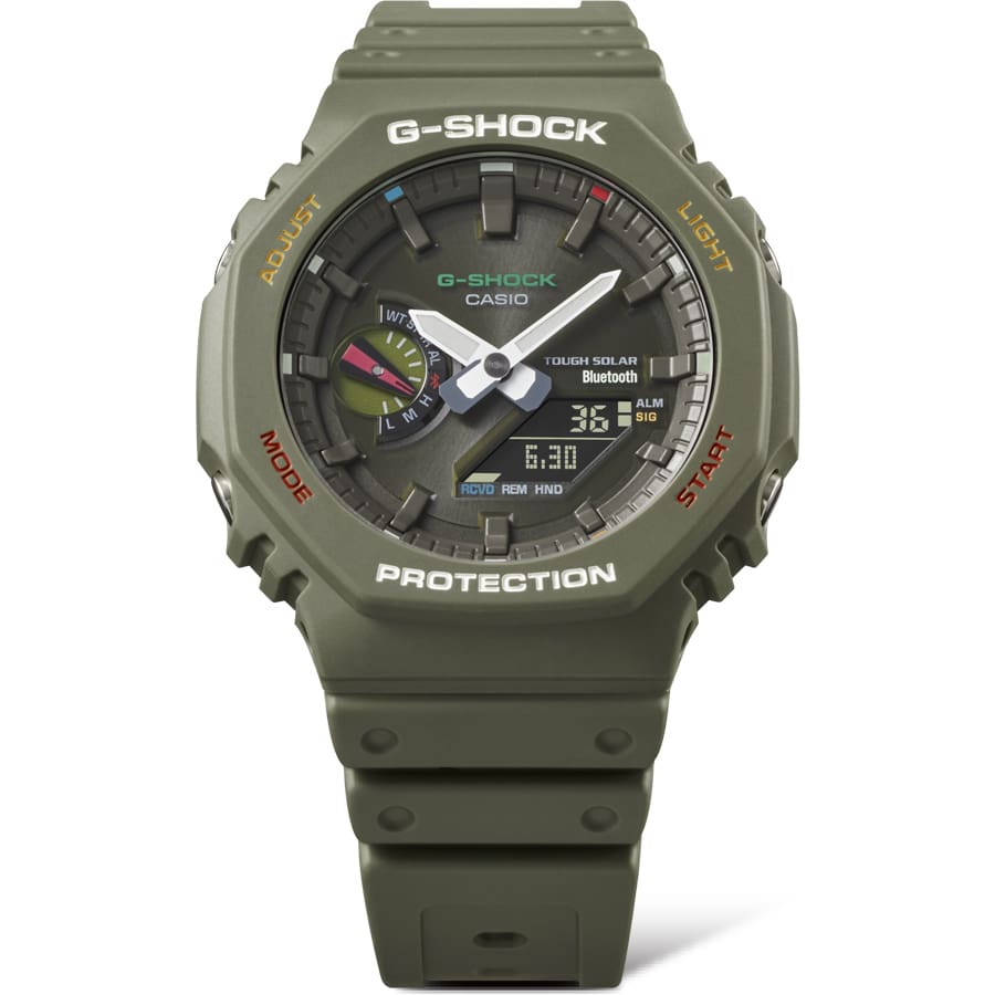 GA-B2100FC-3A_front.jpg Casio G-Shock Men's 200m Solar Bluetooth - GA-B2100FC-3 - Image 1