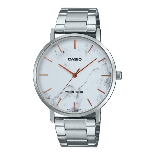 Casio Standard  Collection Mens WR - MTP-VT01DM-7AUDF