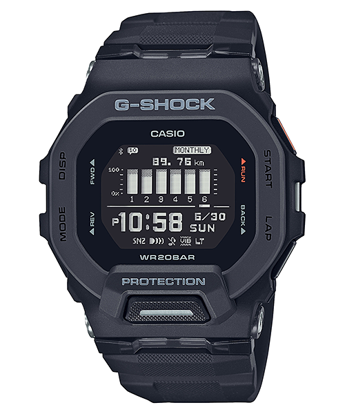 Casio G-Shock Men's 200m Bluetooth Fitness - GBD-200-1DR