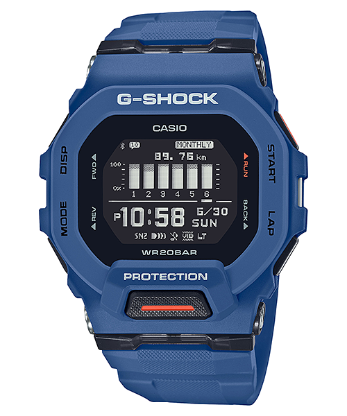 Casio G-Shock Men's 200m Bluetooth Fitness - GBD-200-2DR