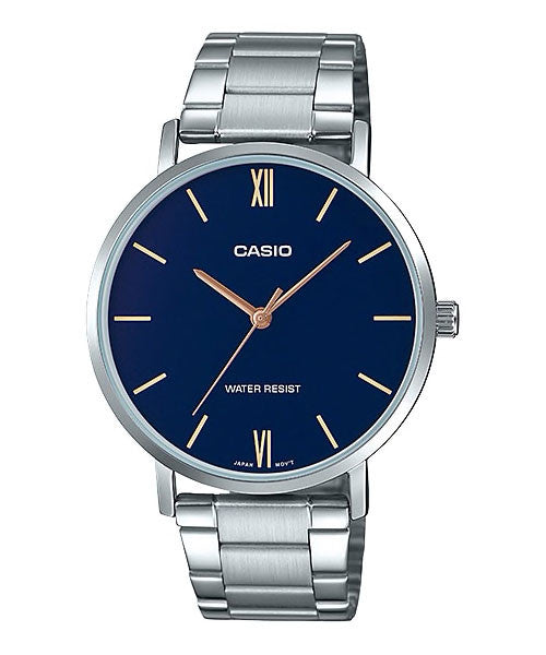Casio Standard  Collection Mens WR - MTP-VT01D-2BUDF