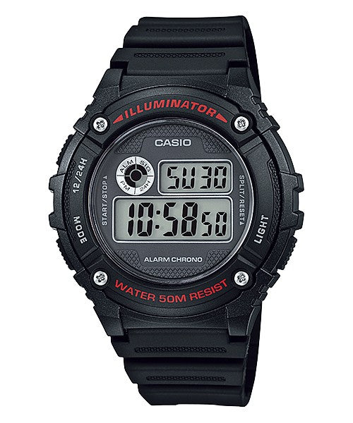 Casio Standard  Collection Mens 50m - W-216H-1AVDF