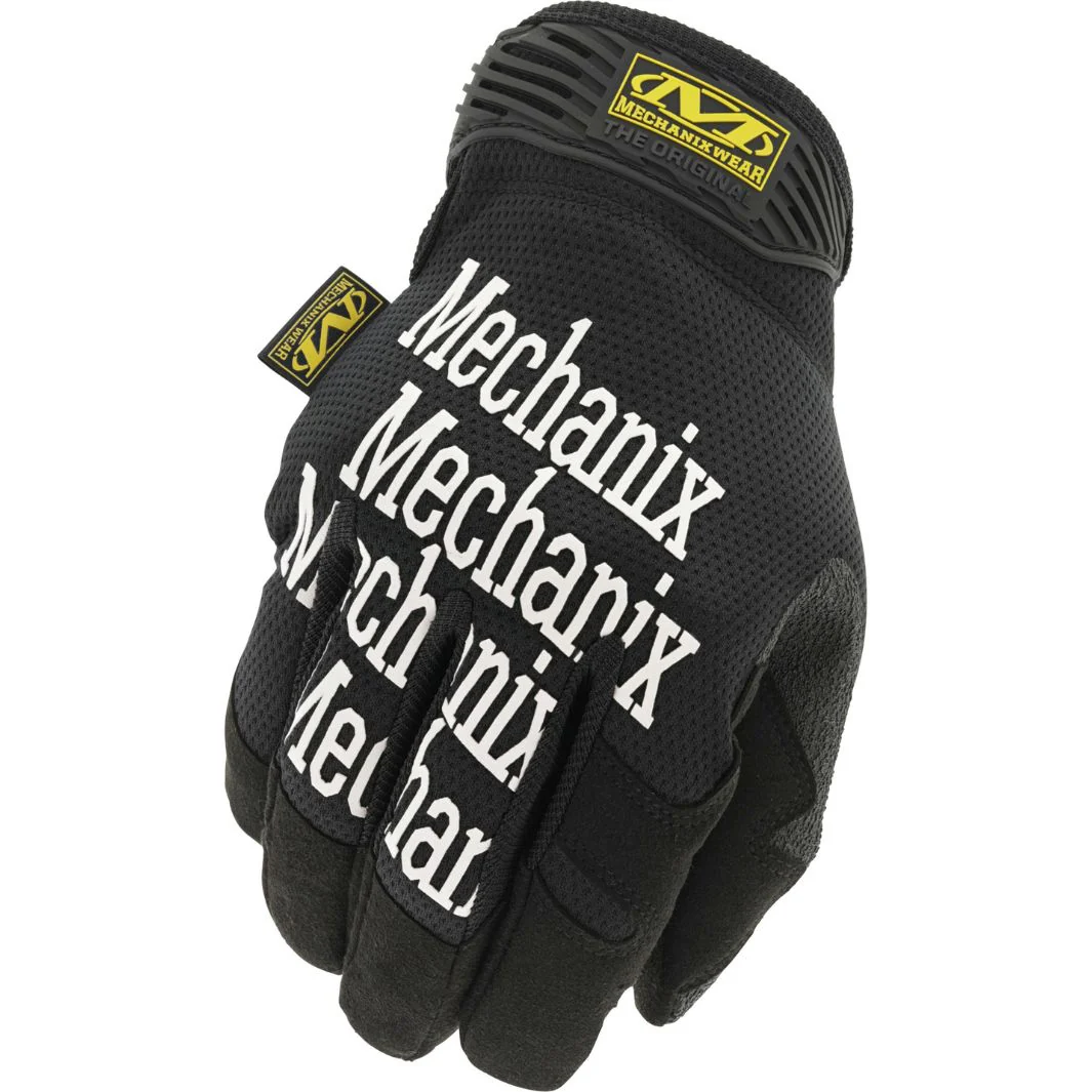 mechanix-original-core3-glove-black-backhand-logo The Original® Core3 - Black - Image 1