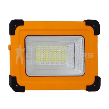 LED 110W Worklight 2100Lm, Recharge via  built in Solar Panel or USB, Powerbank 12000mAH, Type- C, USB Mains adaptor incl, Magnetic,5 – 40 hour battery life