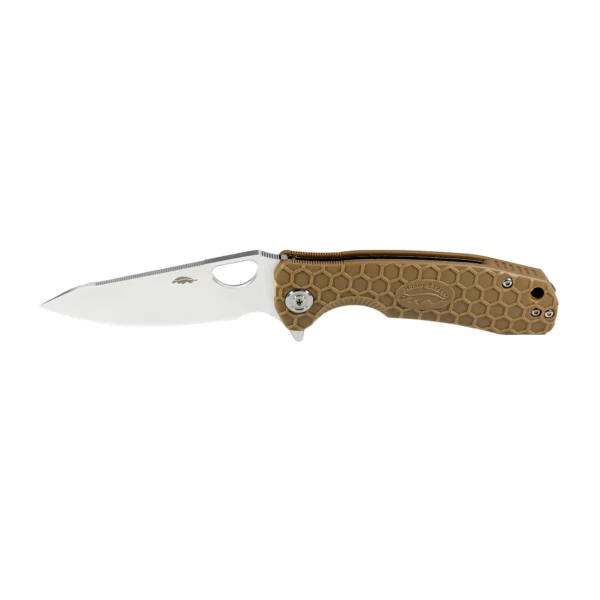 Leaf 8Cr13MoV - Medium Tan