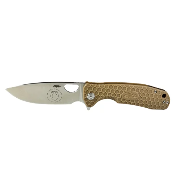 Nkonzo Wildlife Flipper 8Cr13MoV – Large Tan