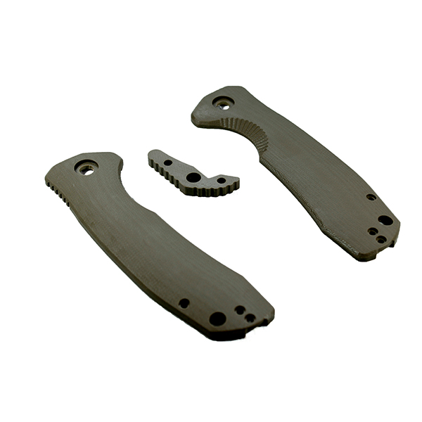G10-Tan G10 Handle Set Tan - Medium - Image 1