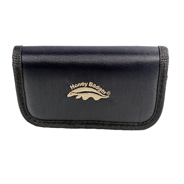 HB4009-jpg Honey Badger Nylon Zipper Pouch - Image 1