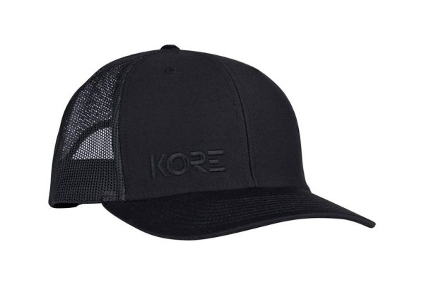 KORE TRUCKER CAP (Full Black) - Kore Essentials